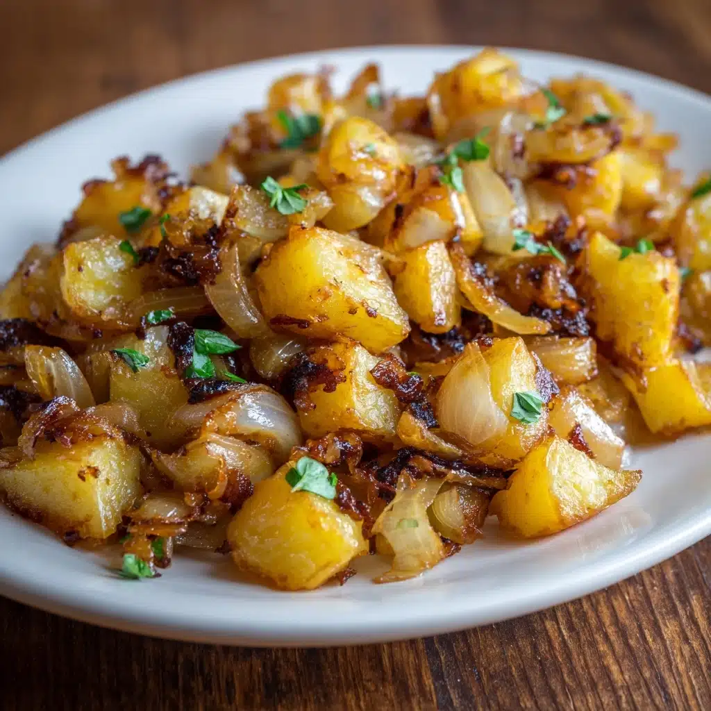 Best Skillet Fried Potatoes and Onions Recipe - Recipe Image