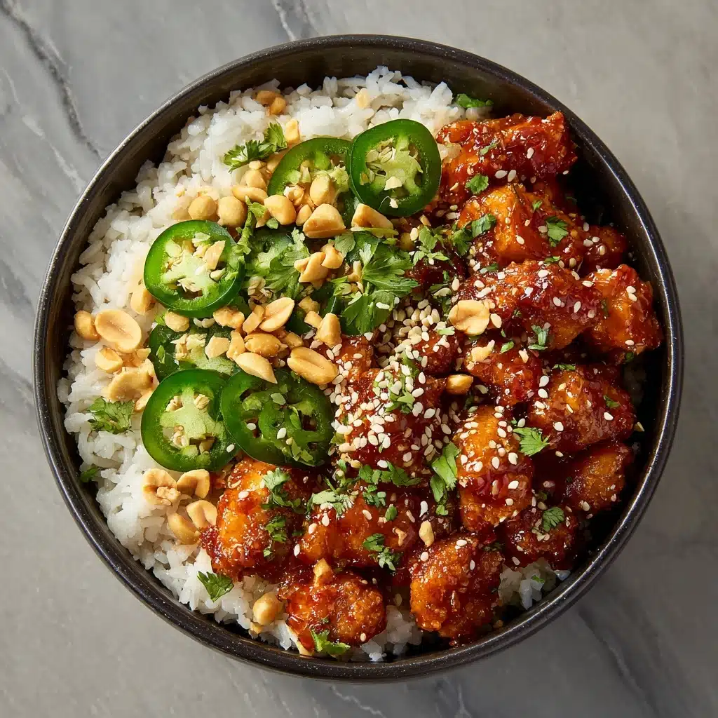 Hot Honey Chicken Bowls Recipe