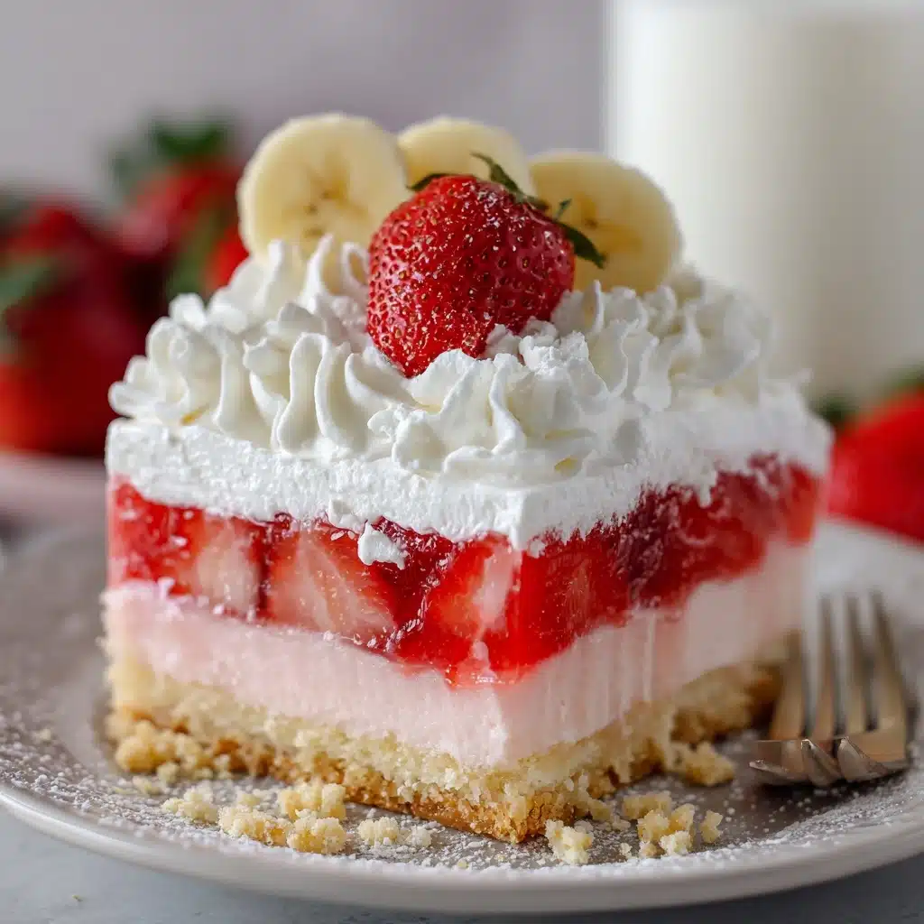 Strawberry Banana Cream Delight Recipe - Recipe Image