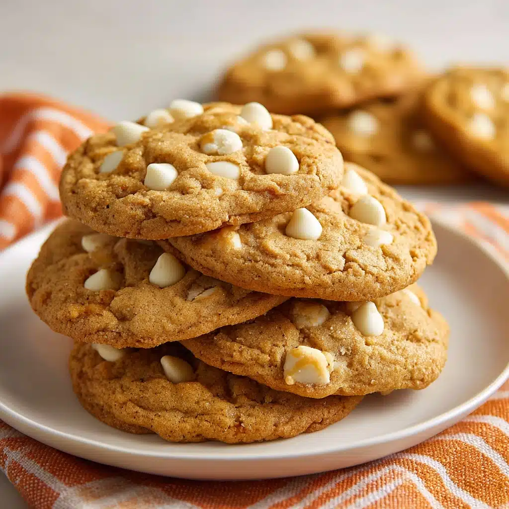 Pumpkin White Chocolate Chip Cookies Recipe - Recipe Image