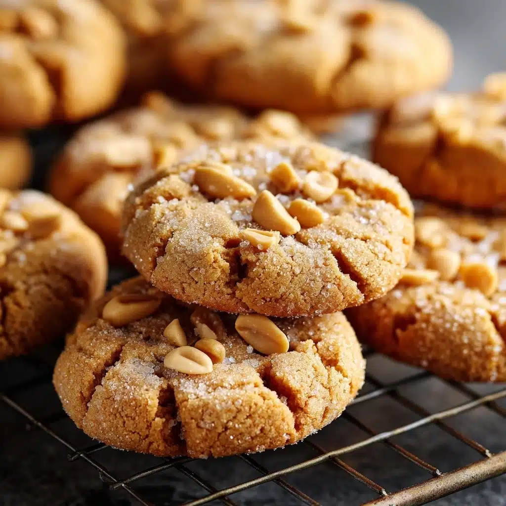 Gourmet Thick Peanut Butter Cookies Recipe