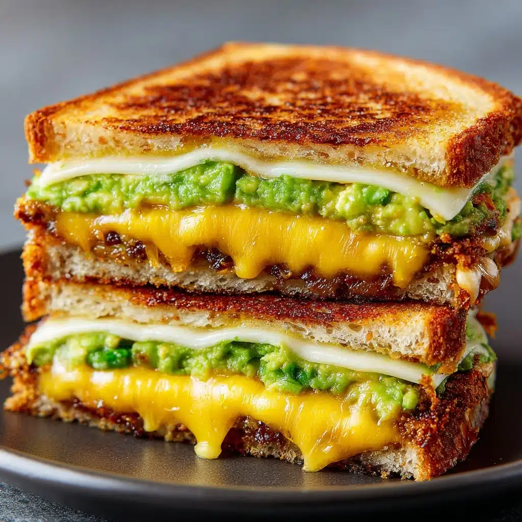 Avocado Grilled Cheese Sandwiches Recipe