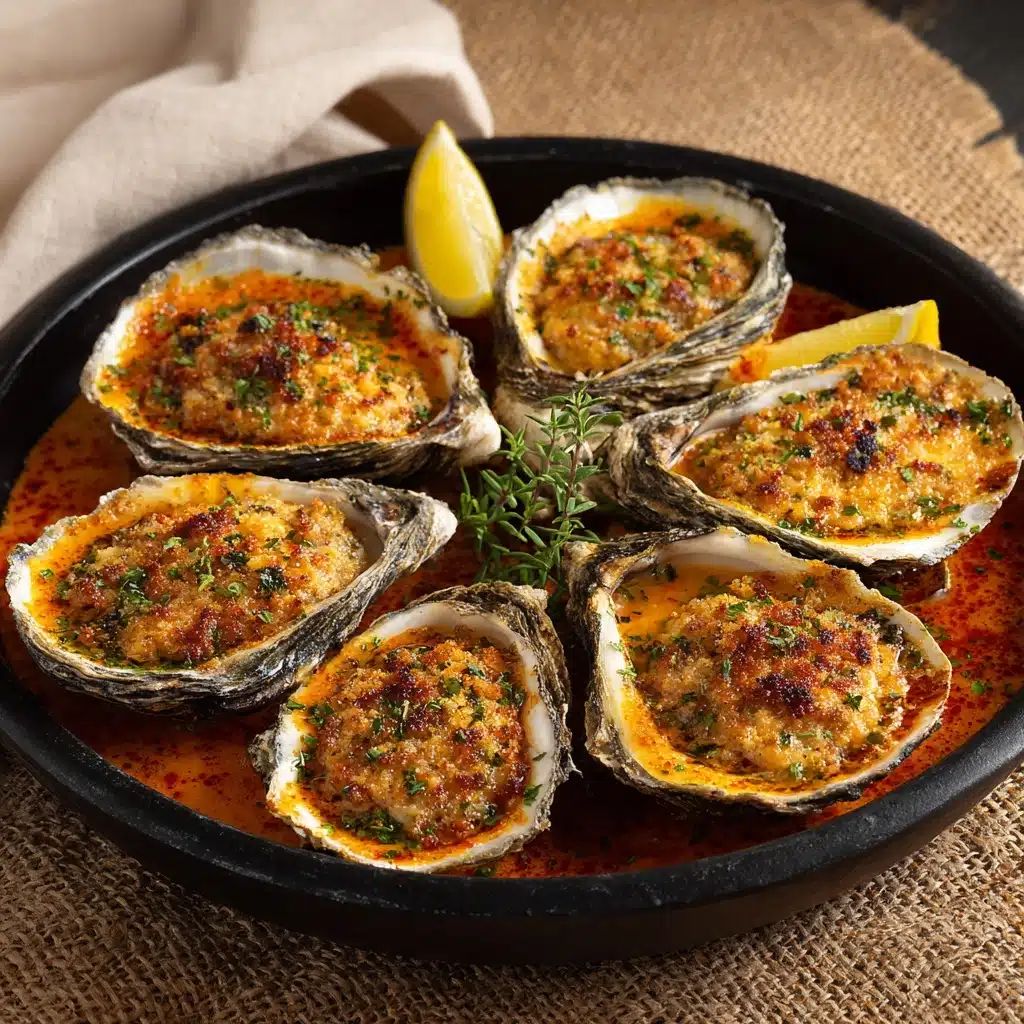 Barbecued Oysters with Smoky Uni Butter Recipe - Recipe Image