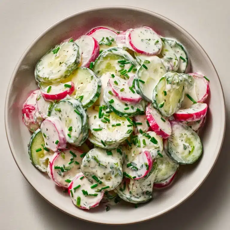Cucumber Radish Salad Recipe