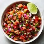 Fresh Salsa with Cilantro & Lime Recipe