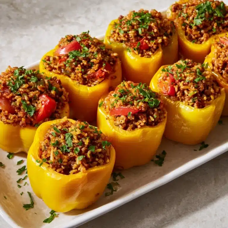 Easy Stuffed Mini Peppers Recipe