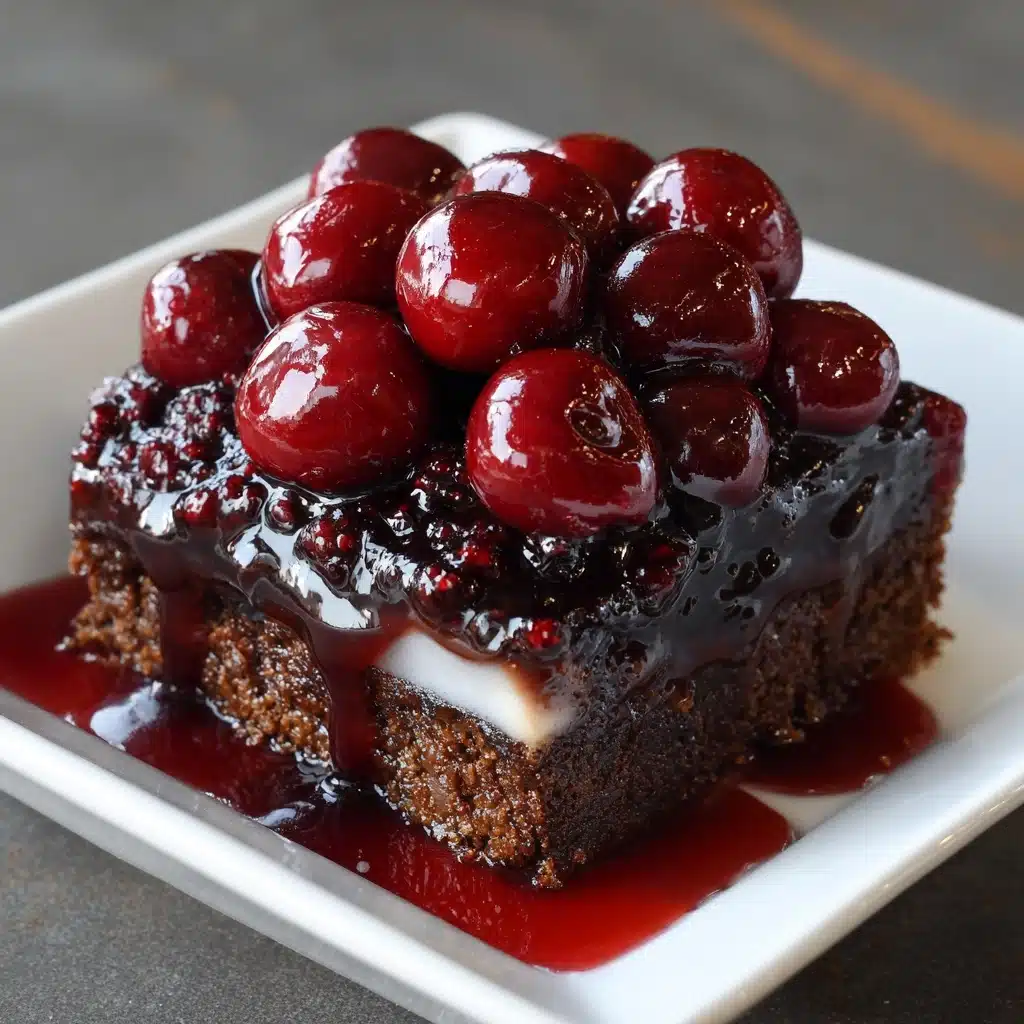 Chocolate Cherry Dump Cake Recipe - Recipe Image