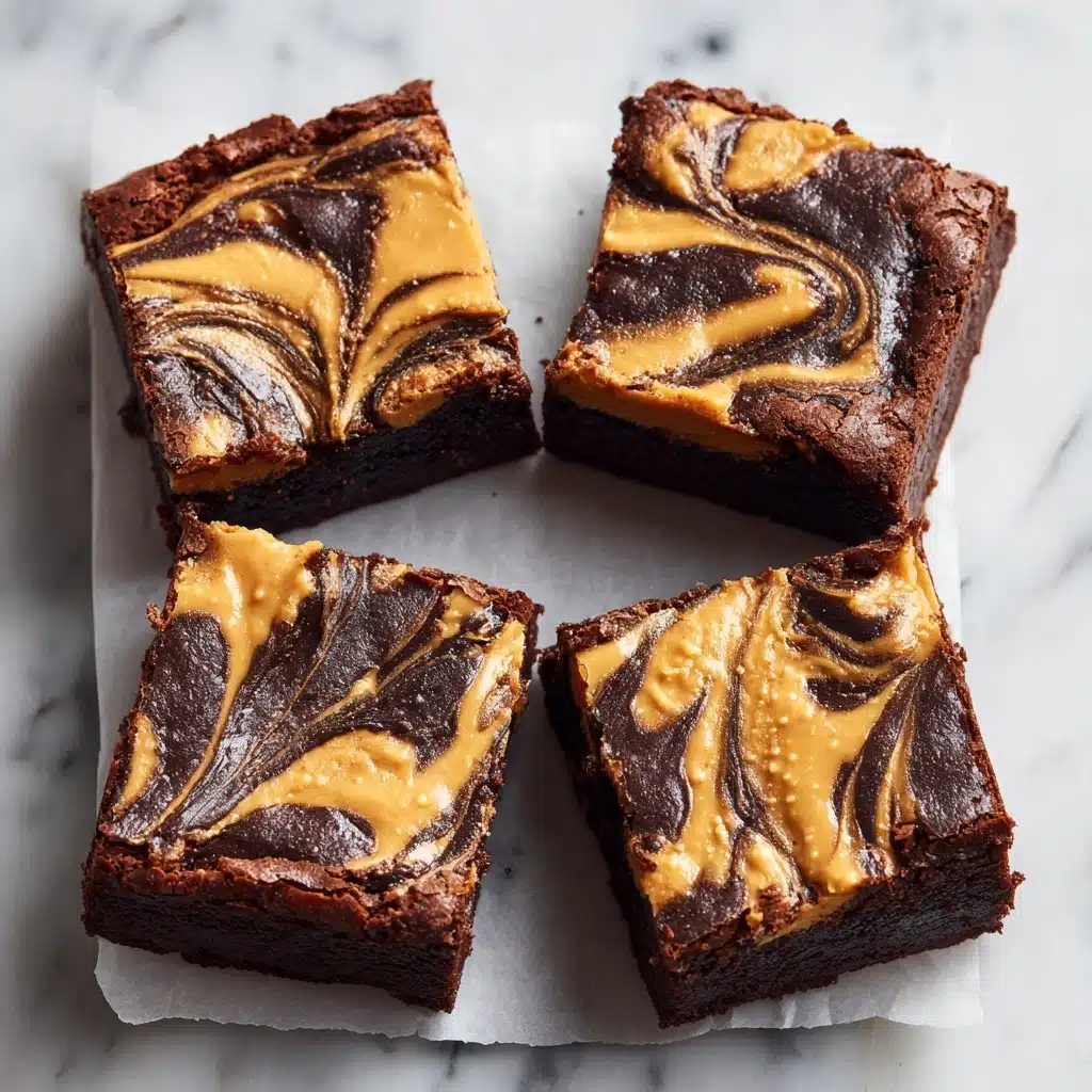 Peanut Butter Brownies Recipe - Recipe Image