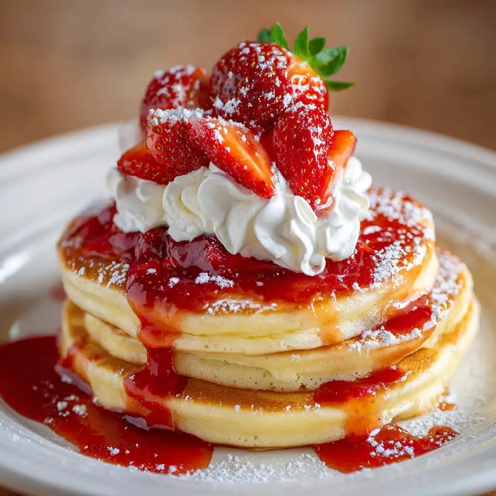 Strawberry Shortcake Pancakes Recipe - Recipe Image
