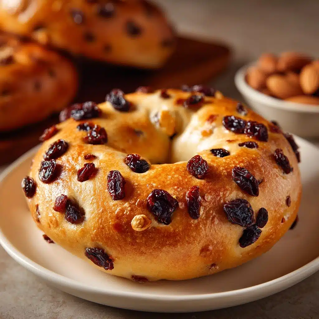 Cinnamon Raisin Greek Yogurt Bagels Recipe