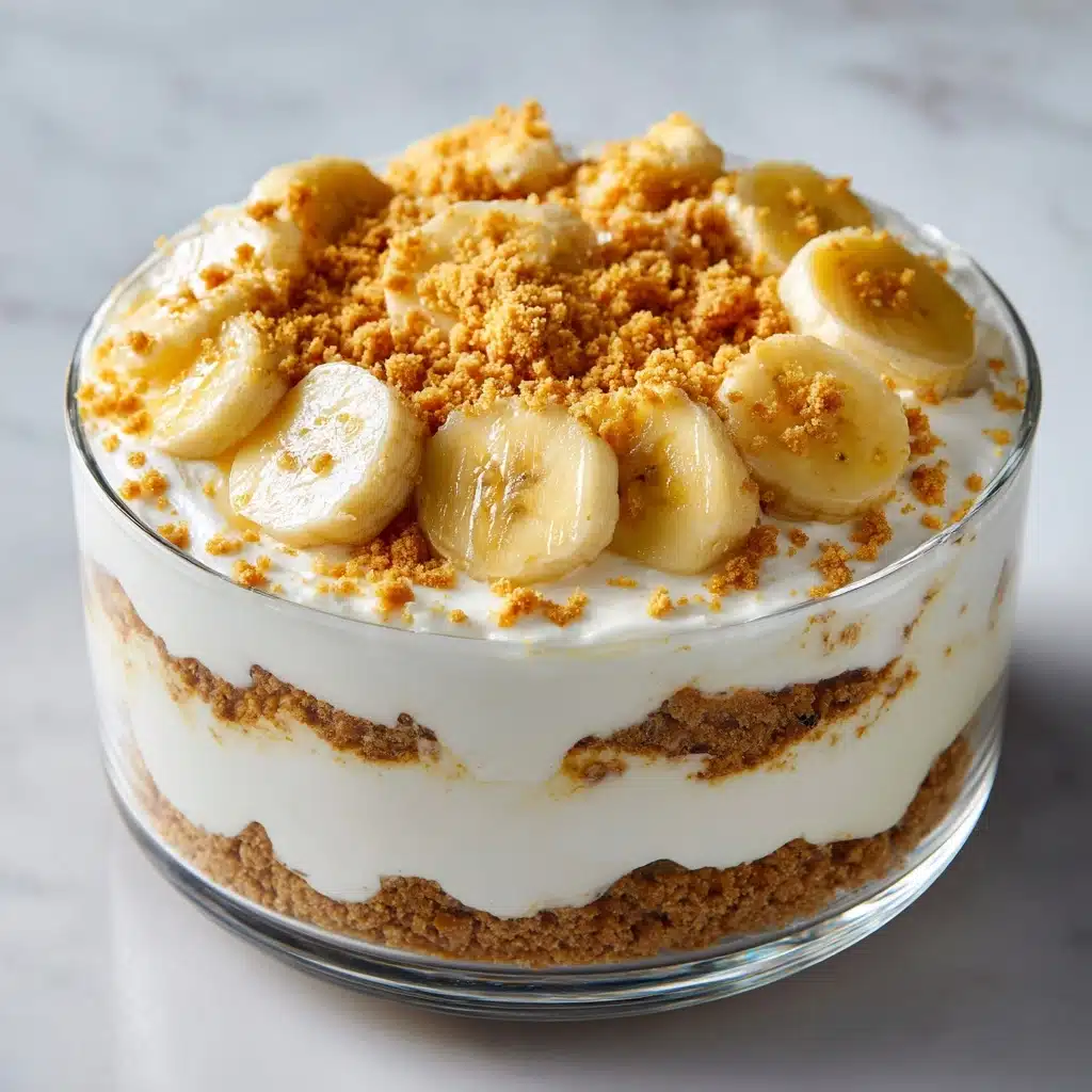 Creamy Keto Sugar-Free Banana Pudding Recipe - Recipe Image