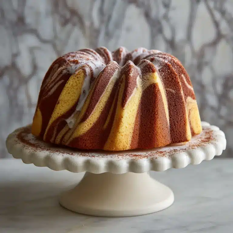 Marble Bundt Cake Recipe