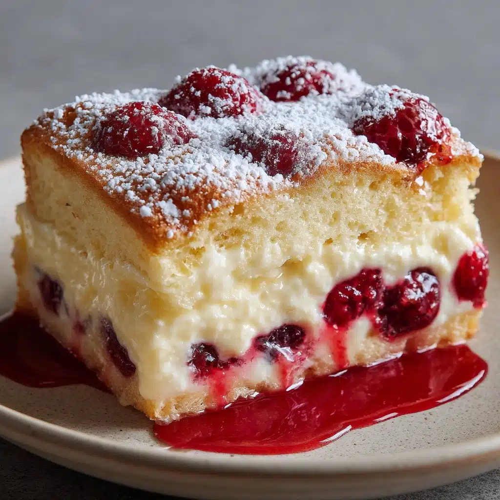 Raspberry Cheesecake French Toast Casserole Recipe - Recipe Image