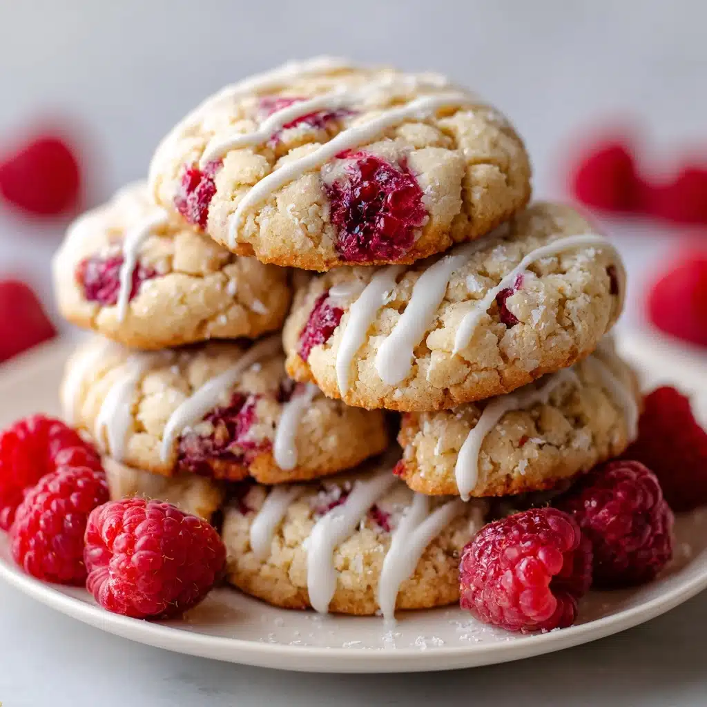 Raspberry Cheesecake Cookies Recipe