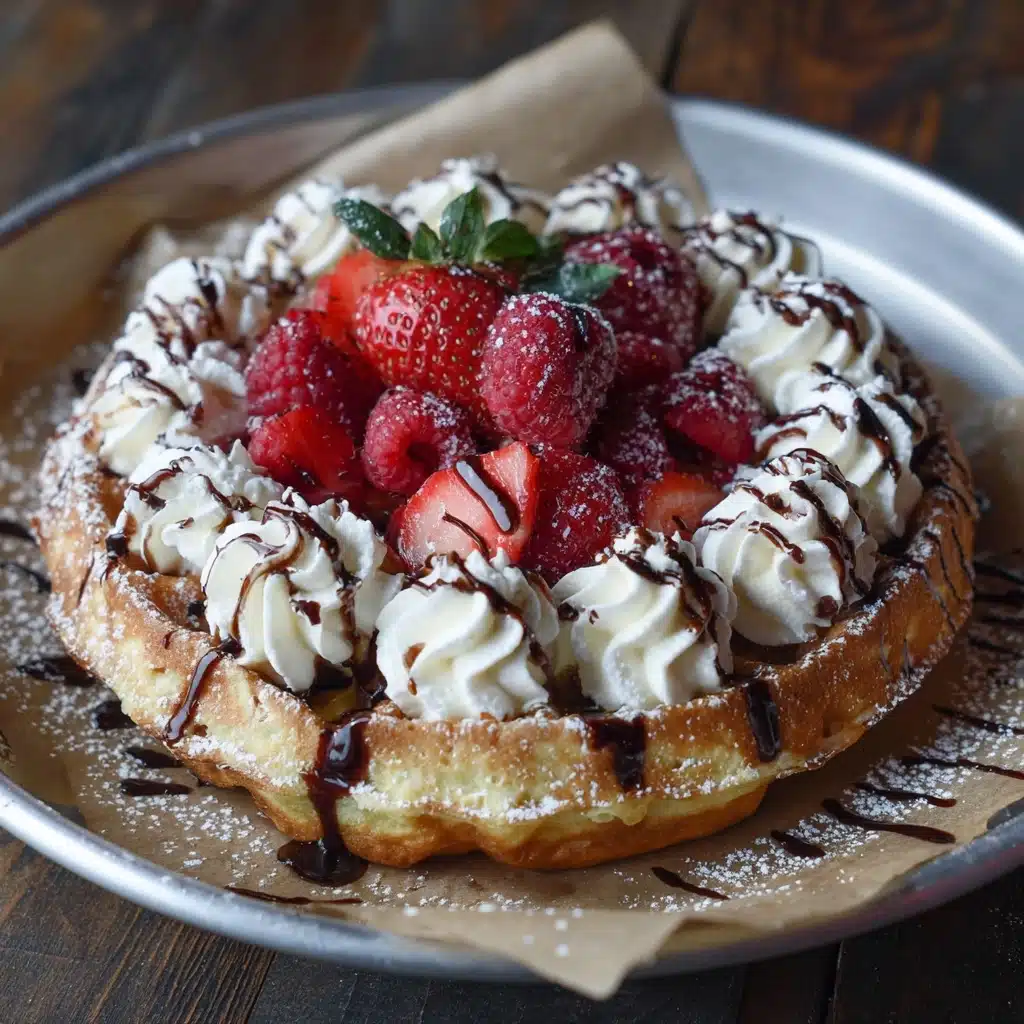 Funnel Cake with Pancake Mix Recipe - Recipe Image