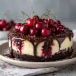 Chocolate Cherry Cheesecake Recipe