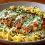 Chicken in Boursin Garlic Herb Cream Sauce Recipe
