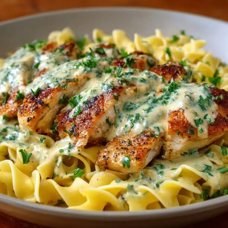 Chicken in Boursin Garlic Herb Cream Sauce Recipe