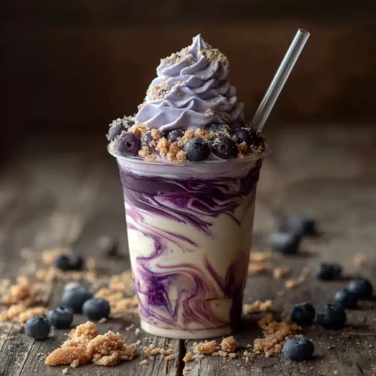 Blueberry Cheesecake Frappuccino Recipe