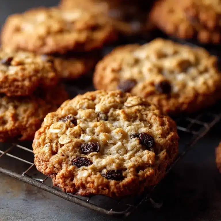 Oatmeal Raisin Cookies Recipe