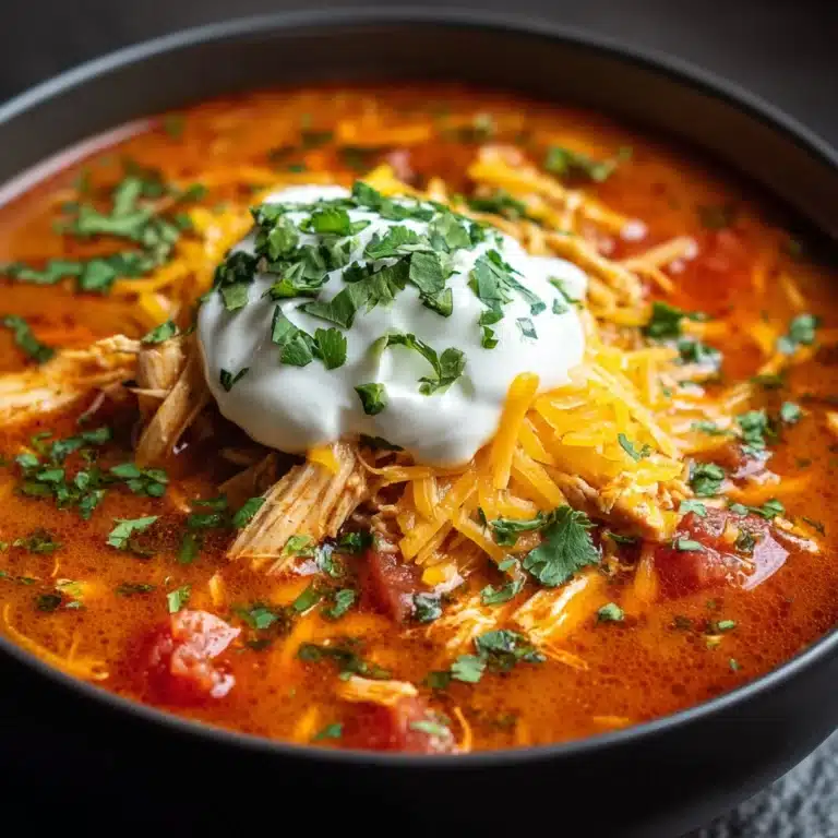 Crock Pot Chicken Fajita Soup Recipe