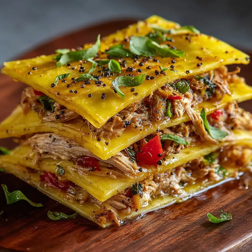 Best Honey Pepper Chicken Panini Pasta Recipe - Recipe Image