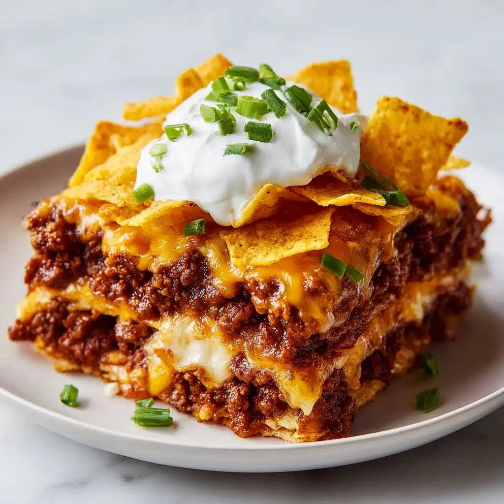 Easy Frito Pie Casserole Recipe - Recipe Image