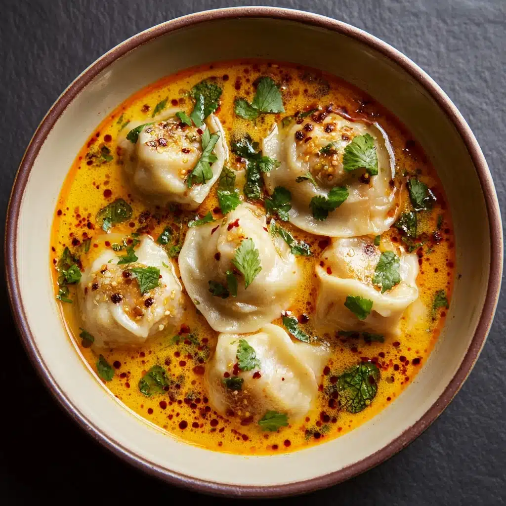 Thai Red Curry Dumpling Soup Recipe - Recipe Image
