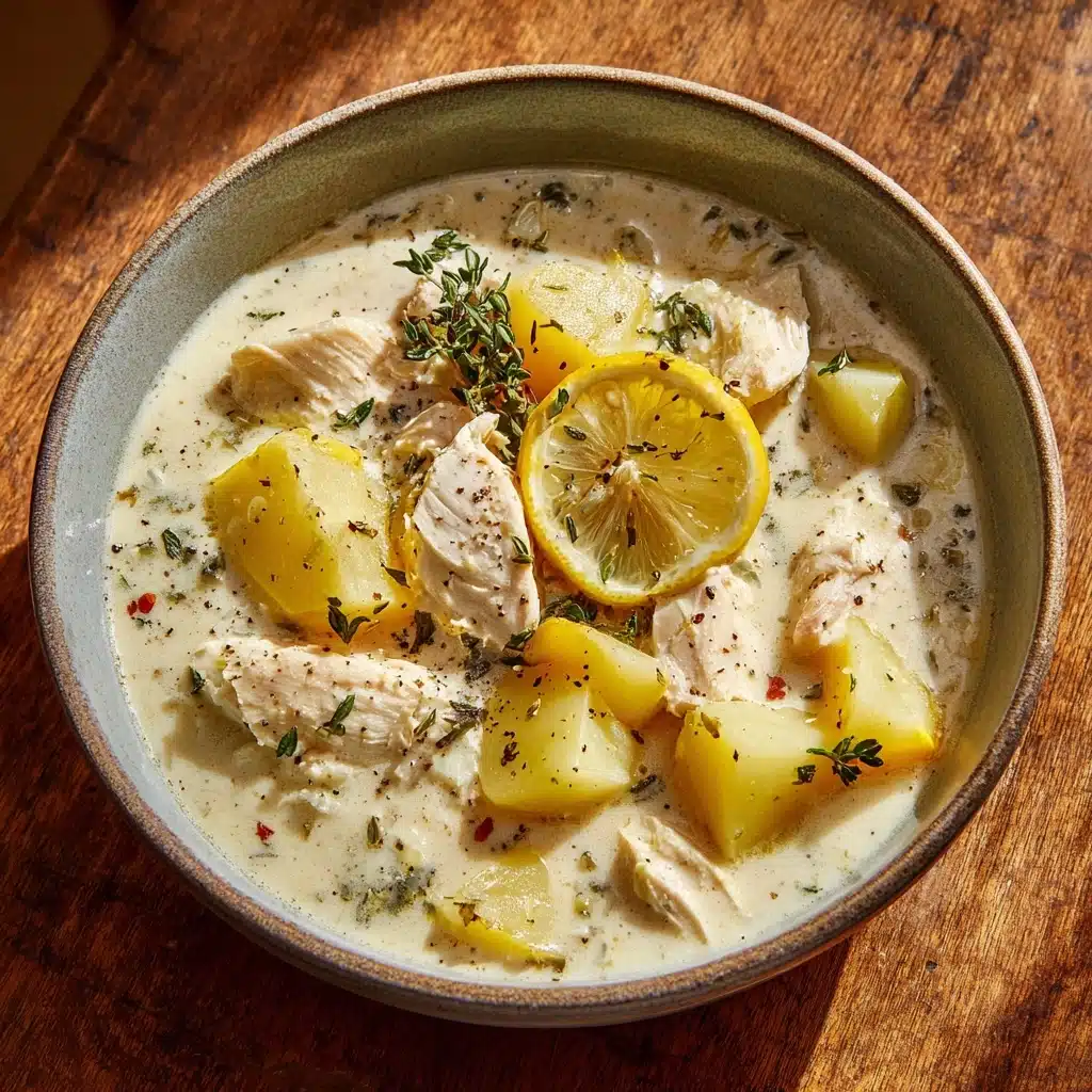 Greek Egg and Lemon Soup Recipe - Recipe Image