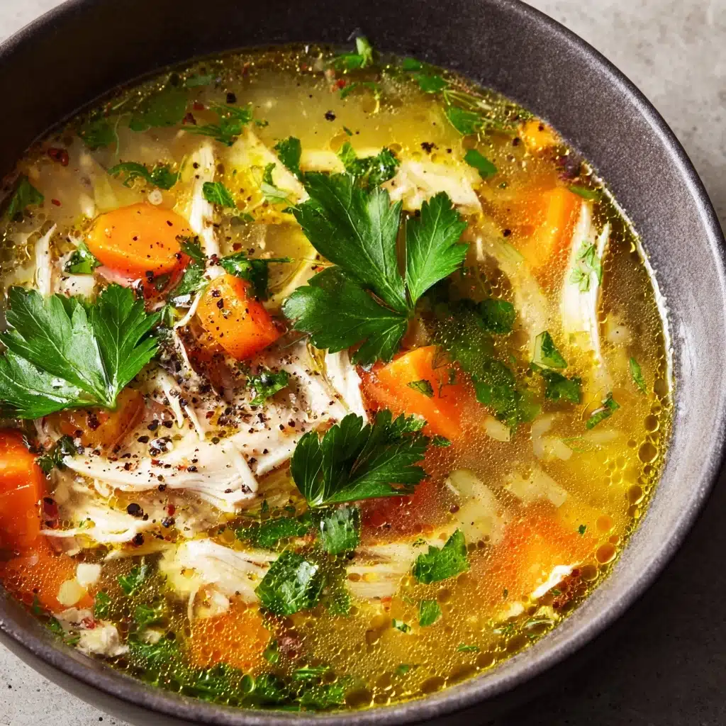 Anti-Inflammatory Turmeric Chicken Soup Recipe - Recipe Image