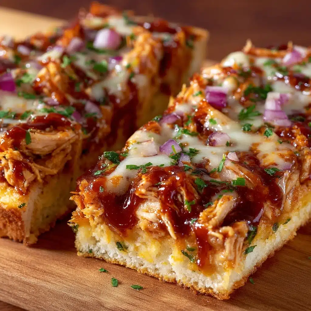 BBQ Chicken Flatbread Pizza Recipe - Recipe Image