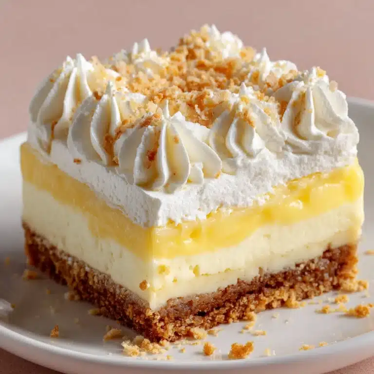 Lemon and Peppermint Crisp Ice Tart Recipe