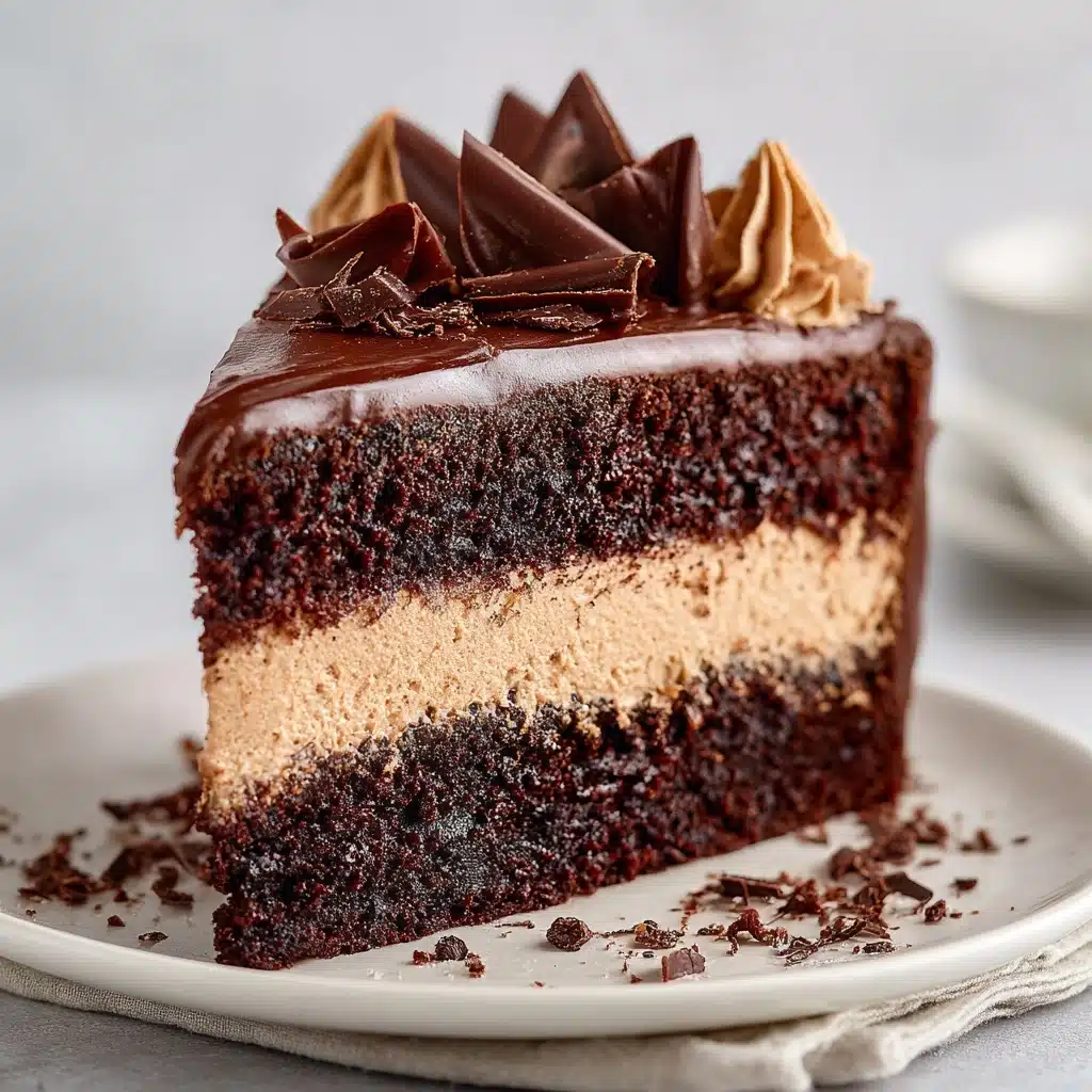 Chocolate Fudge Layered Cake Recipe - Recipe Image