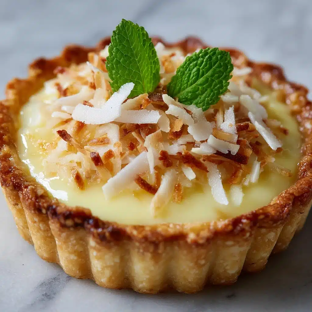 Mini Coconut Cream Pie Recipe - Recipe Image