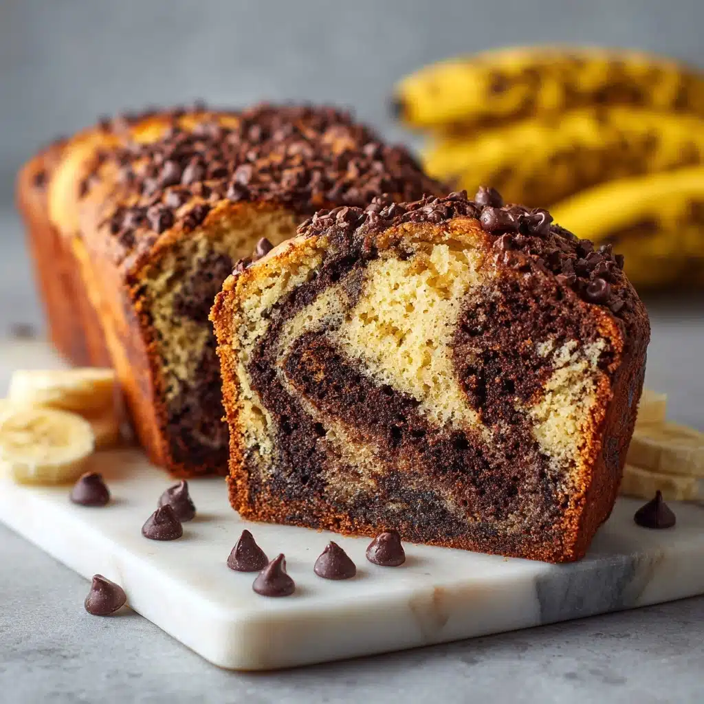 High Protein Chocolate Banana Bread Recipe - Recipe Image