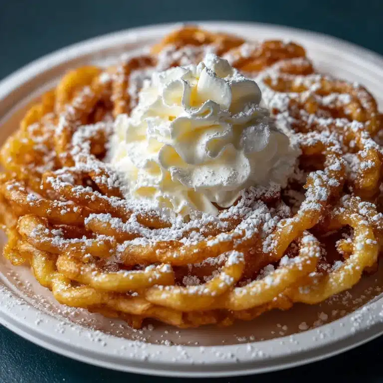 County Fair Funnel Cakes Recipe