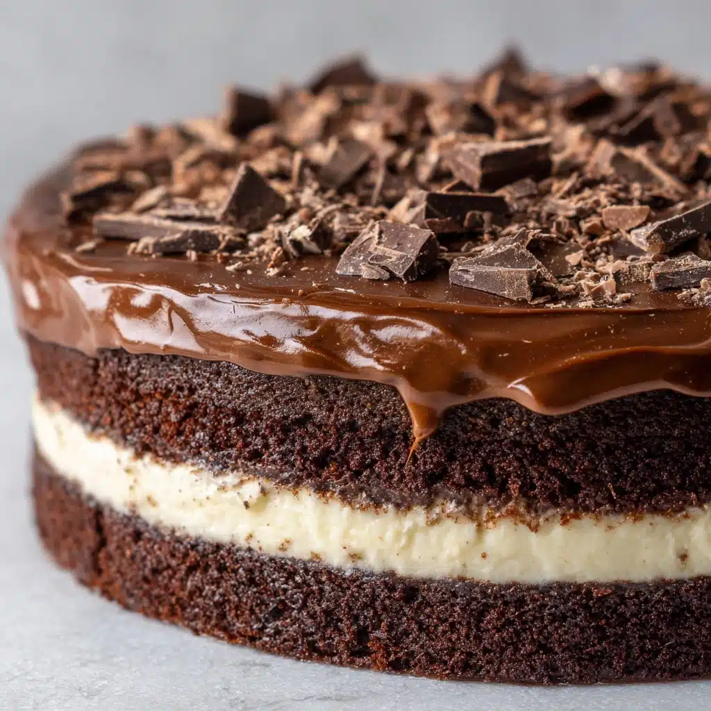 Chocolate Cake with Cream Cheese Filling Recipe - Recipe Image
