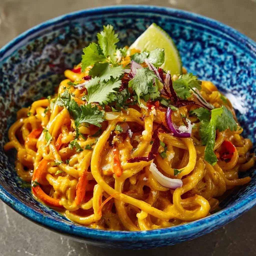 Creamy Peanut Noodles with Crunchy Veggies and Lime Recipe - Recipe Image