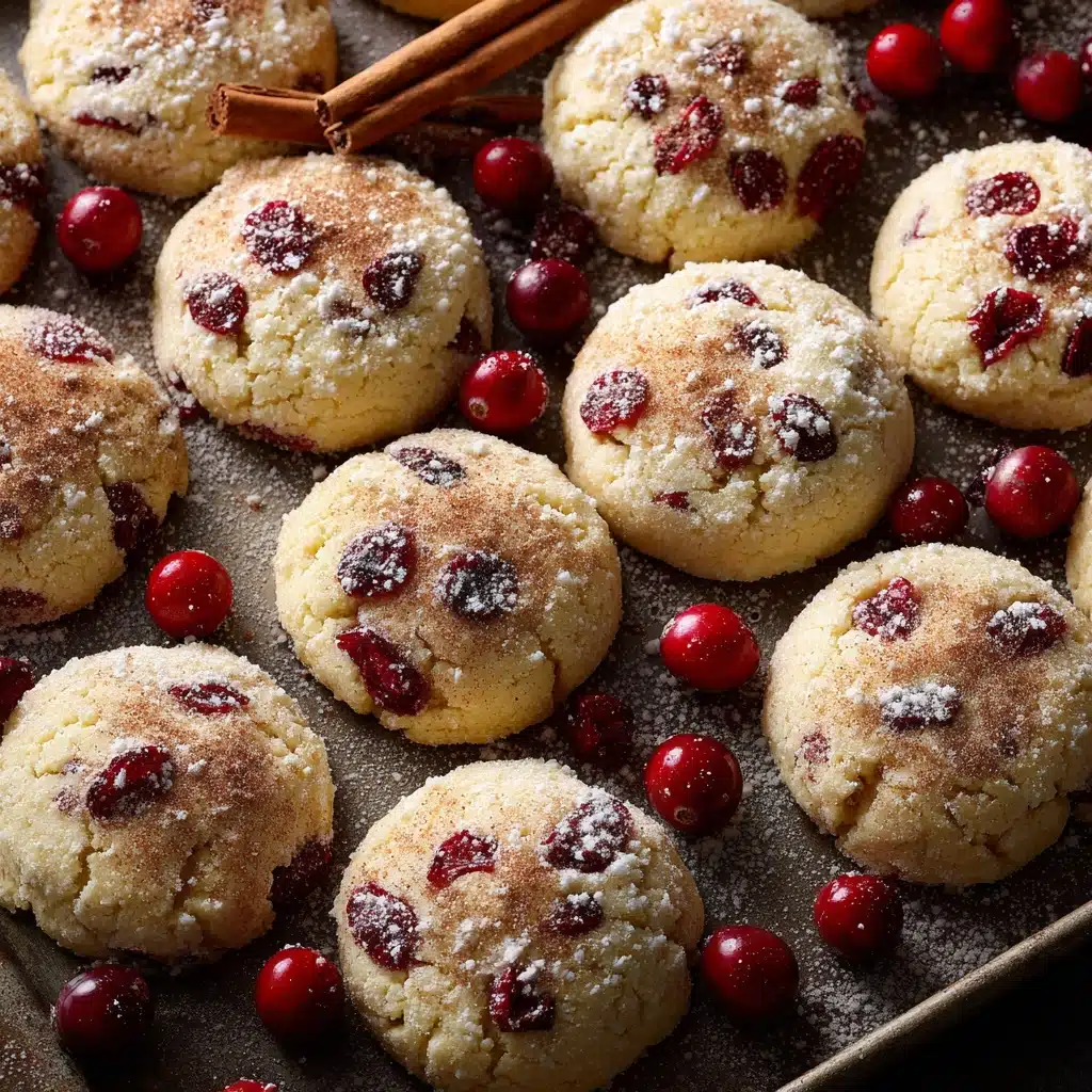 Cranberry Cream Cheese Snickerdoodles Recipe - Recipe Image