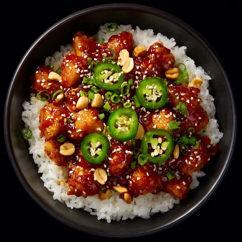 Hot Honey Chicken Bowls Recipe - Recipe Image