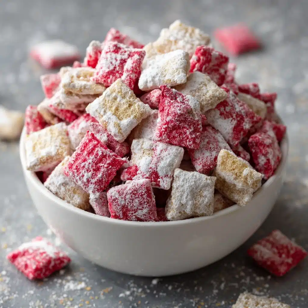 Cherry Cheesecake Puppy Chow Recipe - Recipe Image