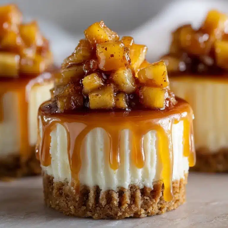 Caramel Apple Cheesecake Cups Recipe