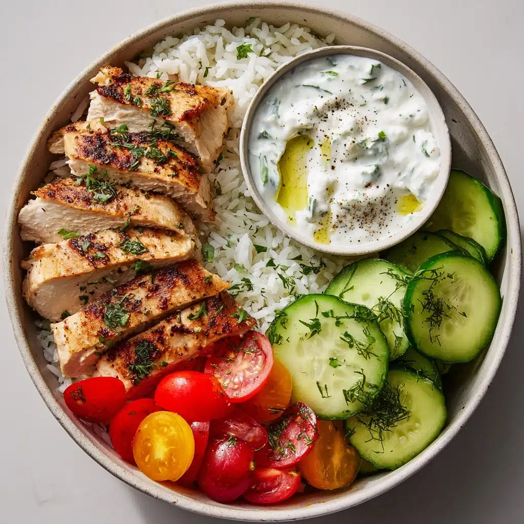 Chicken Tzatziki Bowls Recipe