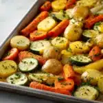 Roasted Potatoes, Carrots, and Zucchini Recipe