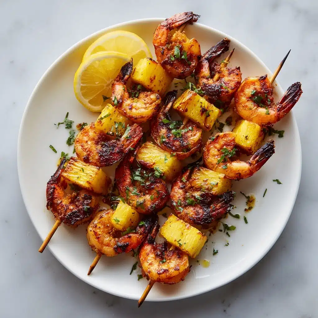 Grilled Shrimp Pineapple Skewers Recipes Recipe