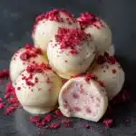 White Chocolate Strawberry Truffles Recipe