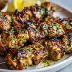 Garlic Parmesan Chicken Kebabs Recipe