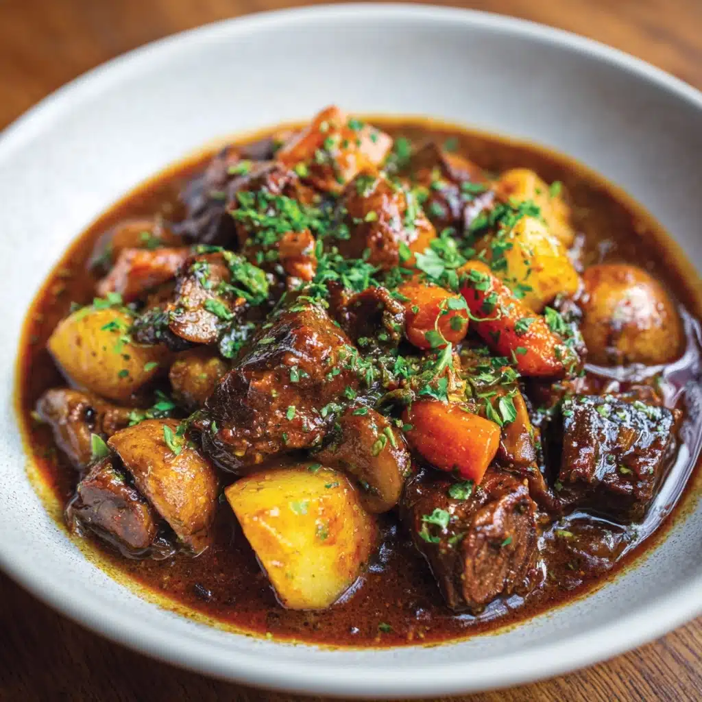 Cozy Warm Mushroom Stew Recipe - Recipe Image
