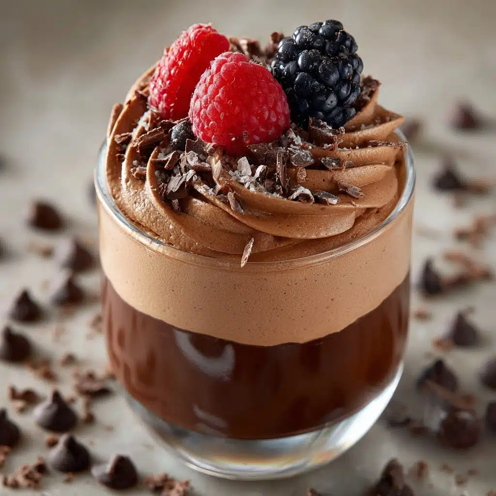 Chocolate Mousse Cups Recipe - Recipe Image
