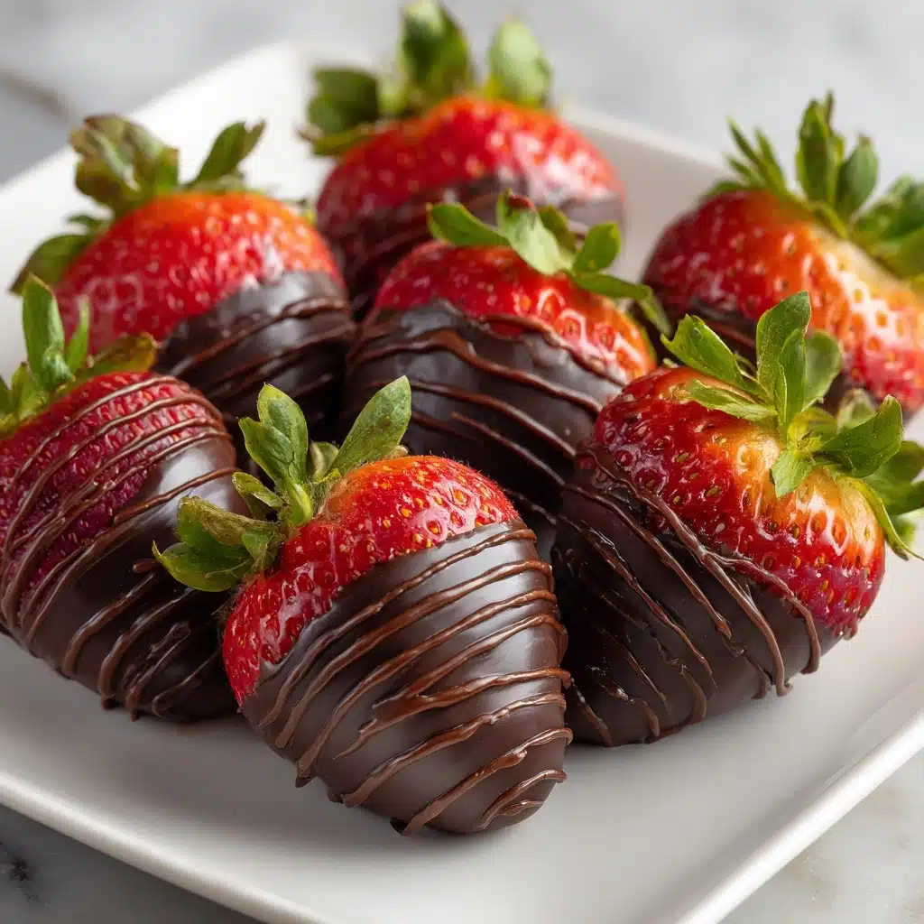 Easy Chocolate-Covered Strawberries Recipe - Recipe Image
